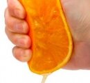 When you squeeze an Orange...